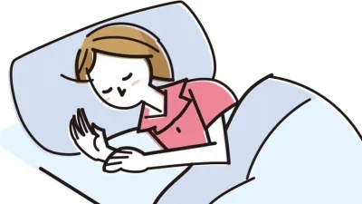 寝る前に脳をアルファ波に